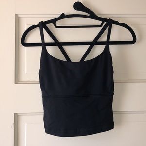 Lululemon tank turned into a Crop top